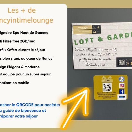 Suite Le Loft & Garden Et Spa By Nancyintimelounge Eksteriør bilde